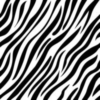 zebra, desatado animalesco padronizar. abstrato Preto e branco ilustração. safári, animal pele. para papel de parede, tecido, invólucro, fundo vetor