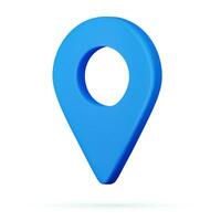 3d realista localização mapa PIN GPS ponteiro marcadores, geolocalização e navegação. ícone para Móvel e eletrônico dispositivos, rede projeto, infográfico elementos, apresentação modelos. vetor ilustração
