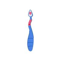 escova criança escova de dente desenho animado vetor ilustração