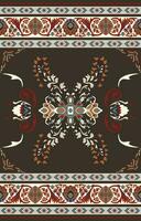 listras. asteca mosaico tapete com tradicional folk geométrico padronizar. nativo americano indiano cobertor. asteca elementos. maia ornamento. desatado fundo. vetor
