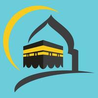 khana kaaba vetor Projeto ilustração obra de arte