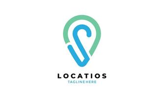 logotipo vetor mapeamento conceito símbolo trabalho em rede em formação PIN área localizar local marca navegação encontrar Lugar, colocar