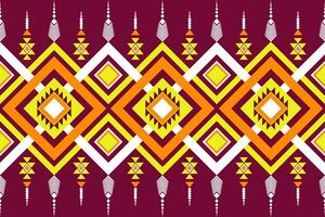 geométrico desatado étnico padronizar. geométrico étnico padronizar pode estar usava dentro tecido Projeto para roupas, decorativo papel, invólucro, têxtil, bordado, ilustração, vetor, tapete vetor