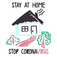 coronavírus. ilustração vetorial do problema do coronavírus vetor