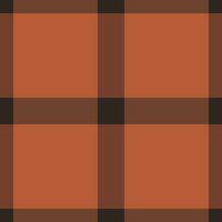 ouro xadrez têxtil tecido, orgulhoso textura desatado verificar. seda vetor fundo tartan padronizar dentro laranja e Sombrio cores.