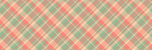 oleado fundo xadrez vetor, estilo Verifica desatado textura. escolher tecido têxtil padronizar tartan dentro pastel e vermelho cores. vetor