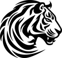 tigre - minimalista e plano logotipo - vetor ilustração