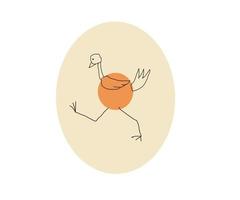 ilustração de design plano de ovos de galinha vetor