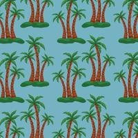 padrão web padrão palmeiras textura de fundo - vetor