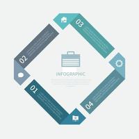 vários infográfico de negócios, gráfico de infográfico, elementos de infográfico de vetor