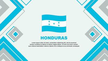 Honduras bandeira abstrato fundo Projeto modelo. Honduras independência dia bandeira papel de parede vetor ilustração. Honduras fundo
