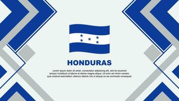 Honduras bandeira abstrato fundo Projeto modelo. Honduras independência dia bandeira papel de parede vetor ilustração. bandeira