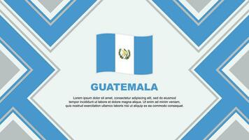 Guatemala bandeira abstrato fundo Projeto modelo. Guatemala independência dia bandeira papel de parede vetor ilustração. Guatemala vetor
