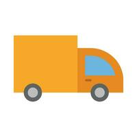 caminhão vetor plano ícone para pessoal e comercial usar.