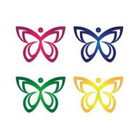 vetor borboleta logotipo