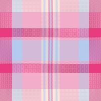 fundo padronizar tartan do têxtil vetor textura com uma xadrez Verifica desatado tecido.