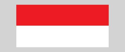 Indonésia bandeira do ilustração fundo Projeto. vetor