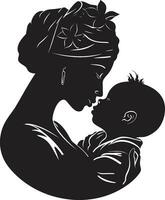 eterno vinculo emblema do mães dia estimado conexão icônico Projeto vetor