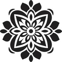 místico medalhão logotipo do mandala Projeto radiante revolver mandala vetor emblema