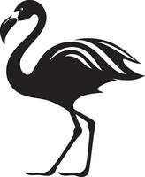 corar beleza flamingo logotipo vetor gráfico radiante asas flamingo emblema ícone