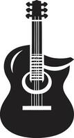 musical mistura vetor guitarra logotipo acústico alquimia emblemático guitarra ícone