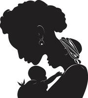 materno amor mulher e criança logotipo infinito afeição emblemático maternidade vetor
