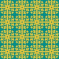 verde Oliva amarelo mandala arte desatado padronizar floral criativo Projeto fundo vetor ilustração