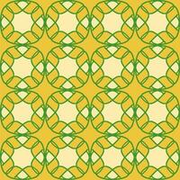 amarelo luz ensolarado verde hortelã Oliva floresta mandala desatado padronizar floral criativo Projeto fundo vetor ilustração