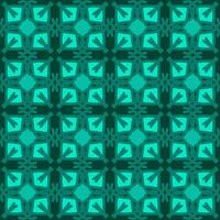azul turquesa aqua menthe mandala arte desatado padronizar floral criativo Projeto fundo vetor ilustração