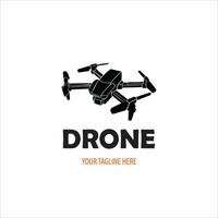 logotipo de vetor de drone. drone ícone moderno. sinal de ícone de drone para logotipo