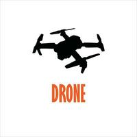 logotipo de vetor de drone. drone ícone moderno. sinal de ícone de drone para logotipo