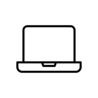 computador portátil ícone Projeto modelo vetor