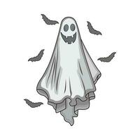 ilustração de fantasma vetor