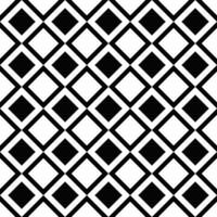 diagonal quadrado padronizar fundo - Preto e branco abstrato vetor Projeto a partir de quadrados