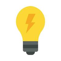 energia eficiência vetor plano ícone para pessoal e comercial usar.