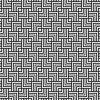 geométrico Labirinto desatado padronizar monocromático fundo vetor ilustração