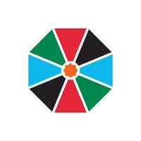 guarda-chuva logotipo ícone, vetor ilustração Projeto