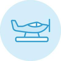 ilustração de design de ícone de vetor de avião