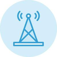 ilustração de design de ícone de vetor de antena