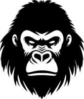 gorila, minimalista e simples silhueta - vetor ilustração