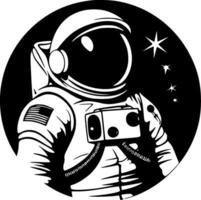 astronauta - Alto qualidade vetor logotipo - vetor ilustração ideal para camiseta gráfico