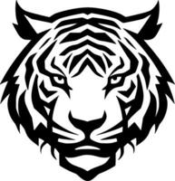 tigre, Preto e branco vetor ilustração