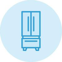 ilustração de design de ícone de vetor de geladeira