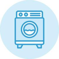 ilustração de design de ícone de vetor de máquina de lavar