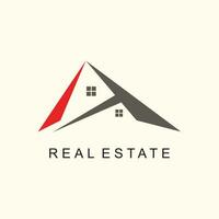logotipo para real Estado casa soluções este é uma casa solução vetor