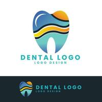 médico dentista dental logotipo Projeto vetor modelo