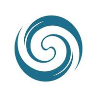 furacão logotipo símbolo abstrato ícone vetor ilustraçãotorção ou torcer logotipo modelo