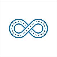 infinidade logotipo e símbolo modelo ícones vetor ilustração.