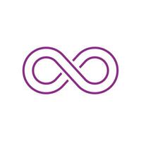 infinidade logotipo e símbolo modelo ícones vetor ilustração