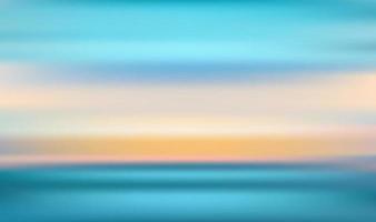 motion blur tropical sunset beach com um fundo abstrato ondas do oceano bokeh luz do sol. copie o quarto das férias de verão e o conceito de viagens de negócios. estilo de filtro de cor de tom antigo. vetor